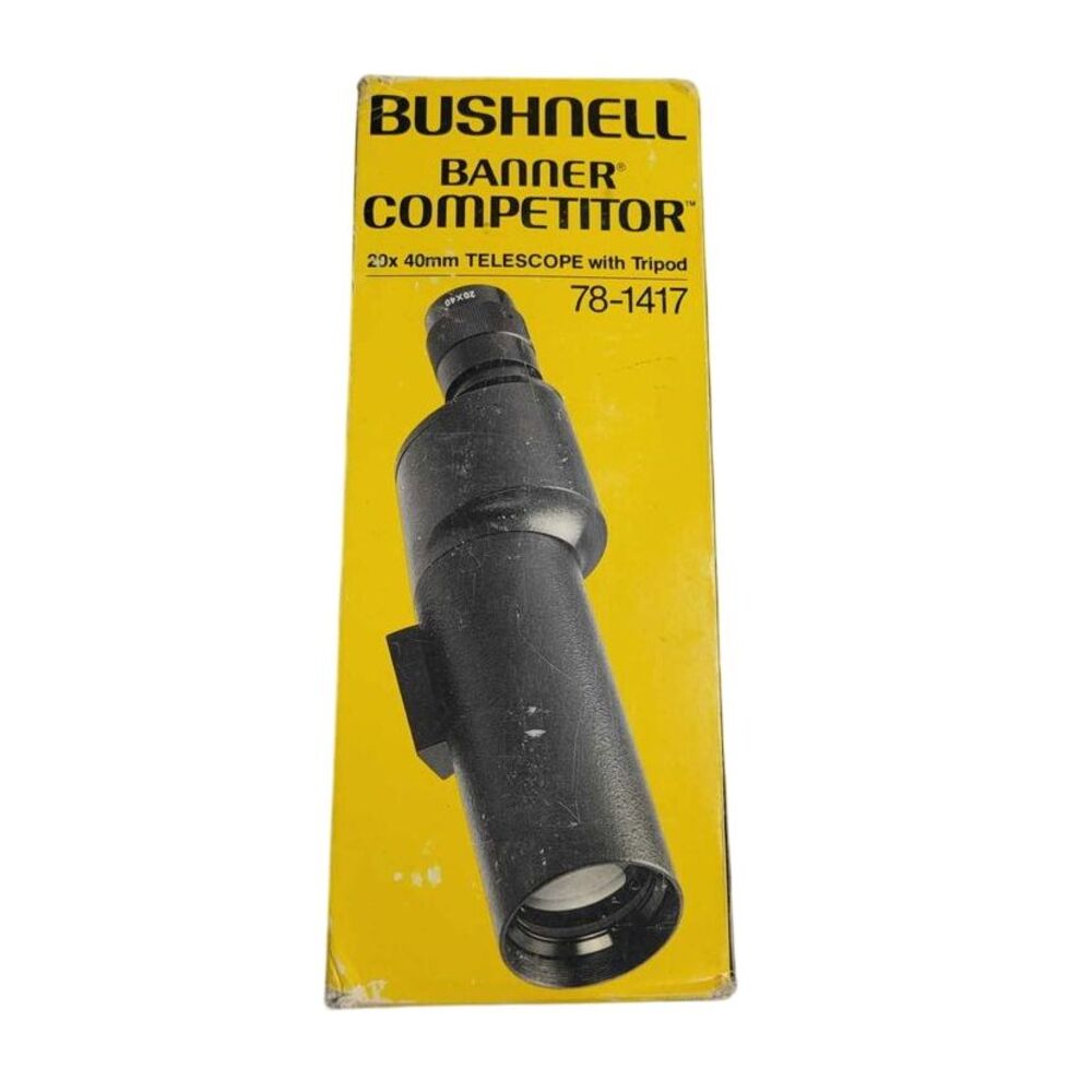 3466 Bushnell Banner Competitor‎ 40mm Telescope with Tripod